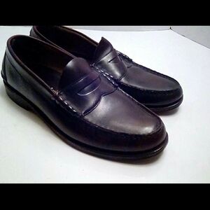 Johnston & Murphy Cordovan Leather Loafers Timeless Slip-Ons